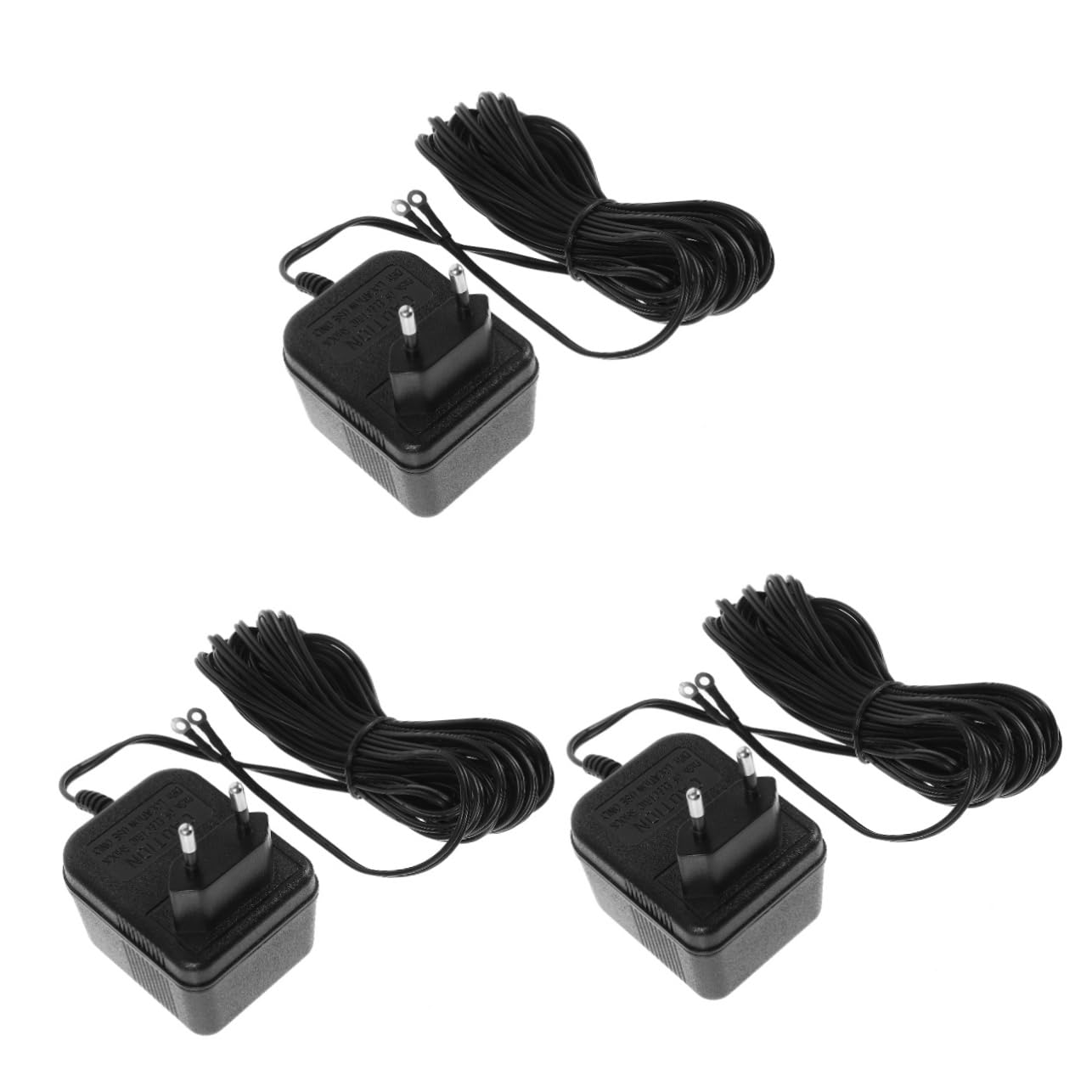HOMSFOU 3piezas Adaptador De Puerta Timbre Para Sistemas De Timbre Fuente De Alimentación Diseño Elegante y Seguro Para Doméstico