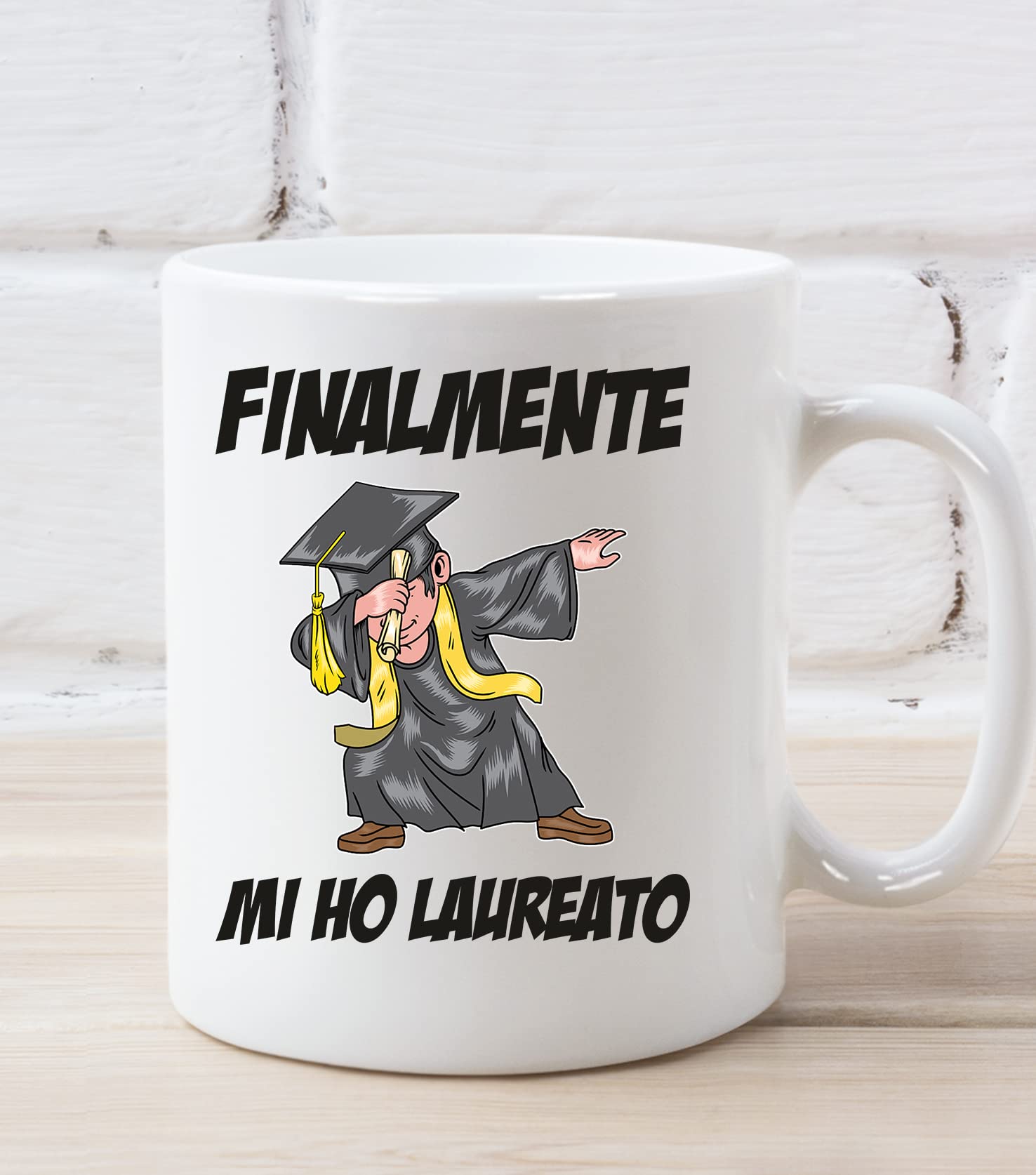 Tazza Laurea 2025 - Con Cappello E Toga, Regalo Divertente Per Laureati - Foto 14