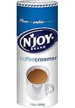 N'Joy, Non Dairy 12 Coffee Creamer, 72 Ounce, (Pack of 6)