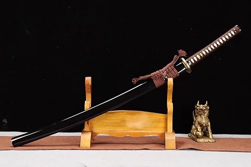 Miniatura 2 de Yongli Sword Rurouni Kenshin Sword Himura Kenshin Sakabato Anime japonés Espada de hoja inversa réplica de cosplay plegada acero Damasco