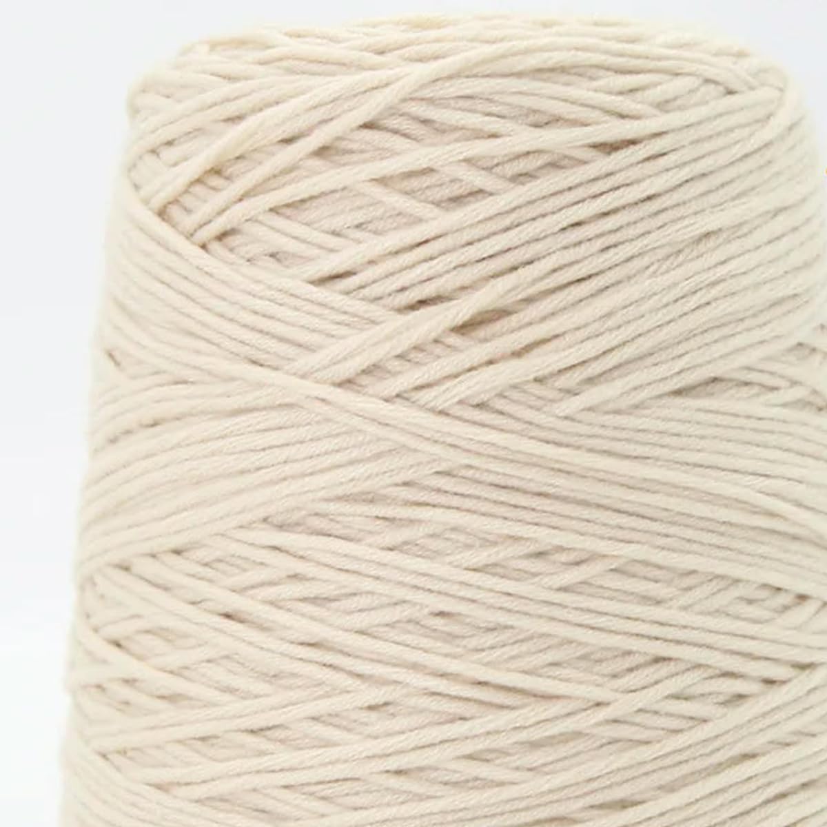 VICIYOO 400g Tufting Cylinder Yarn 8Strands of Milk Cotton Tufting Wool DIY Hand-woven Carpet Yarn Bulk