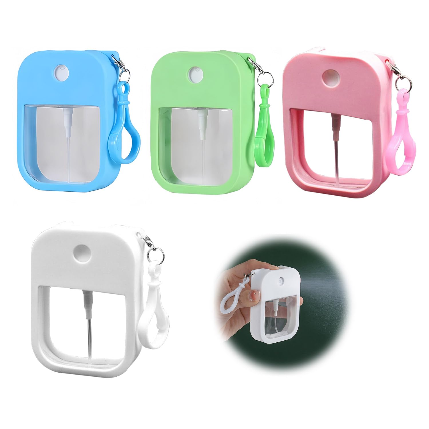 【新品】カード型スプレーボトル　アトマイザー　アルコール対応　300個 19ml Amazon.co.jp: カード形状の香水スプレー アトマイザー スプレー容器