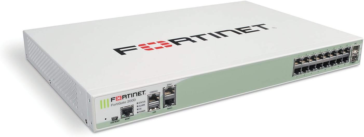 FORTINET | FG-200D-BDL-950-12 | FortiGate-200D Hardware plus 24x7 FortiCare and FortiGuard UTM Protection 1 Year License