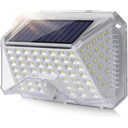 Solarlampen für Außen mit Bewegungsmelder Aussen IP65 Wasserdicht