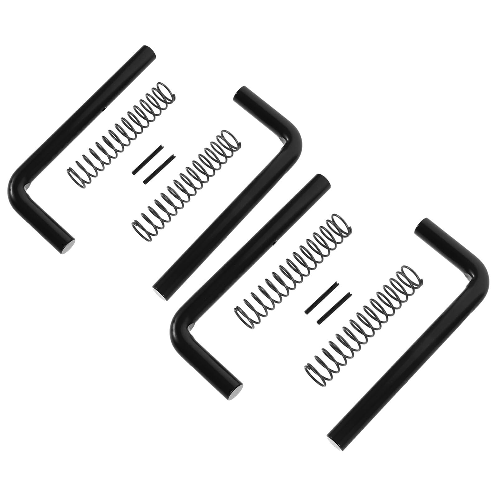 Loquet ressort pour porte de remorque, kit de 2 fermetures haute résistance