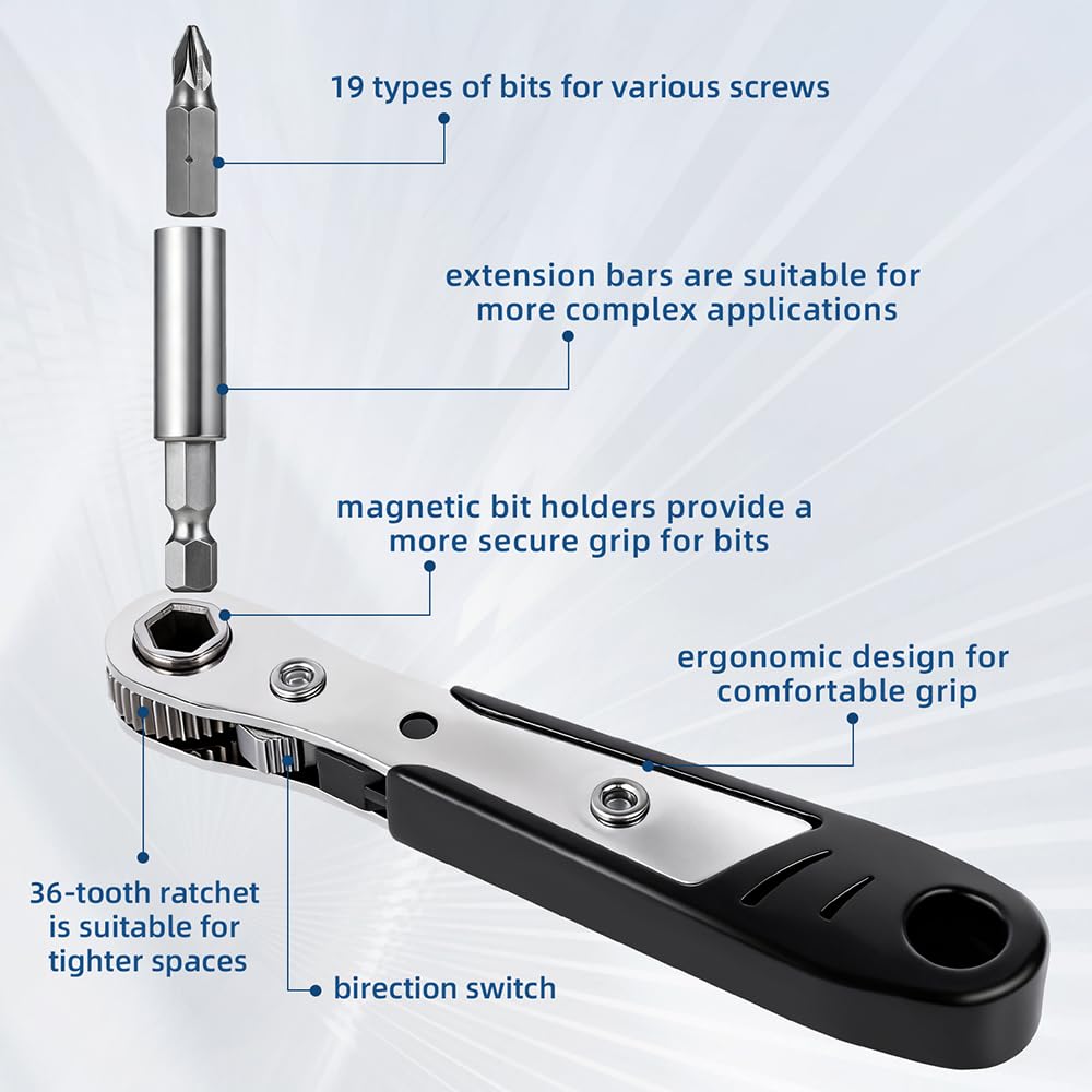 22-in-1 Screwdriver Set - DIY & Repairs -5