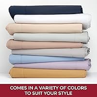 Vista 78 de Mellanni California King Fitted Sheet - Iconic Collection Bedding Sheets with up to 16 inch Deep Pocket - Soft & Cooling - Fade & Stain Resistant