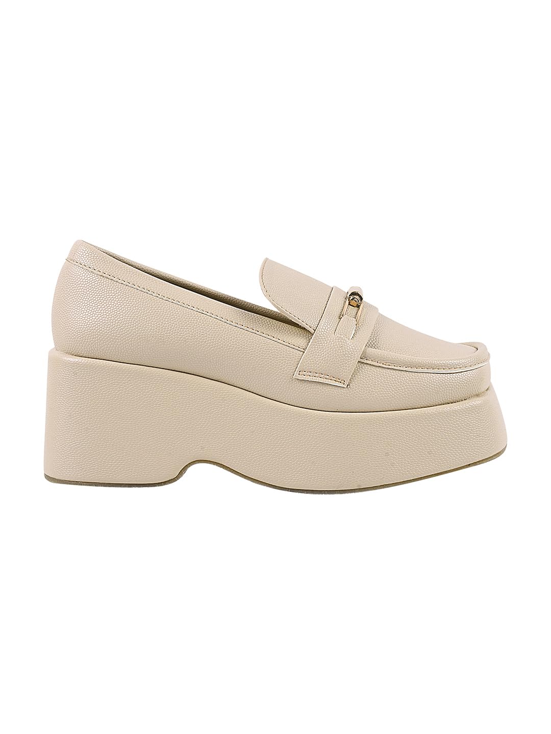 Women’s Loafers with Metal Buckle – Comfortable Durable || TPR Sole, Stylish Slip-On Casual & Office Everyday Footwear-image-17
