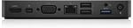 Dell Universal Dock WD15 Docking Station with 130W Adapter, USB C to HDMI Adapter, Double Display Docking Station with LED Indicator, Mini Displayport, VGA (Renewed)