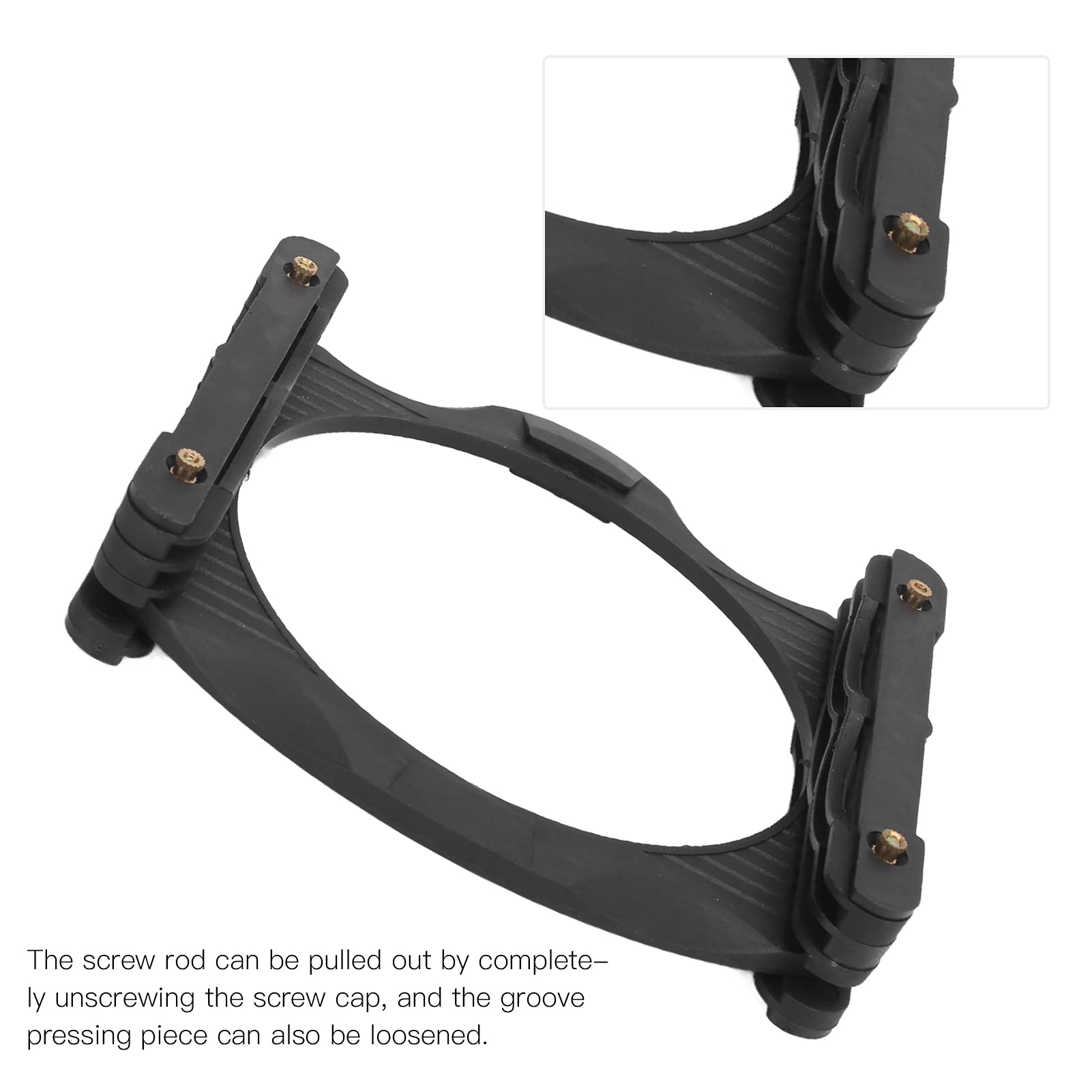 Soporte de Filtro Cuadrado de 100 mm para 67 mm 72 mm 77 mm 82 mm 86 mm 95 mm Lente de cámara para Anillo Adaptador Soporte de Filtro de fotografía Anillo Accesorios de cámara