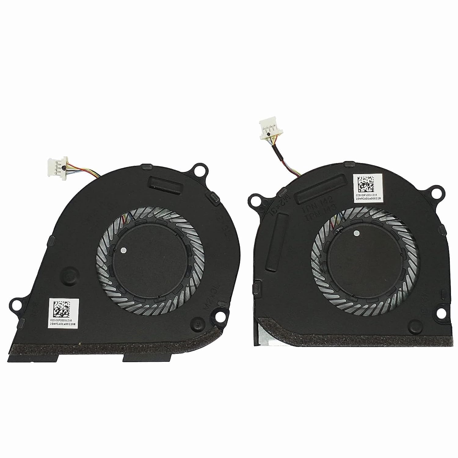 Remplacement Nouveau CPU+GPU Ventilateur de Refroidissement pour HP Envy X360 15-DS 15-DR 15M-DS 15M-DS0011DX 15-DS0013NR 15-DS0003CA 15-DS0013CA TPN-W142 TPN-W143 L53542-001 L53541-001 DC5V