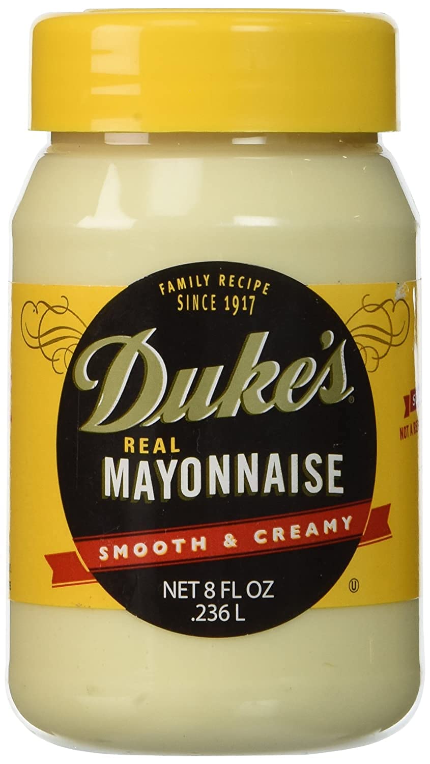 Duke's Real Mayonnaise - Two 8 Fl Oz Jars - PACK OF 4