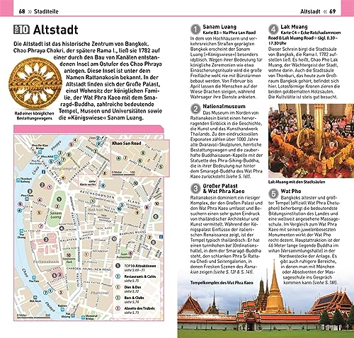 Foto von TOP10 Reiseführer Bangkok: TOP10-Listen zu Highlights, Themen und Stadtteilen mit wetterfester Extra-Karte. Von Reisenden. Für Reisende.