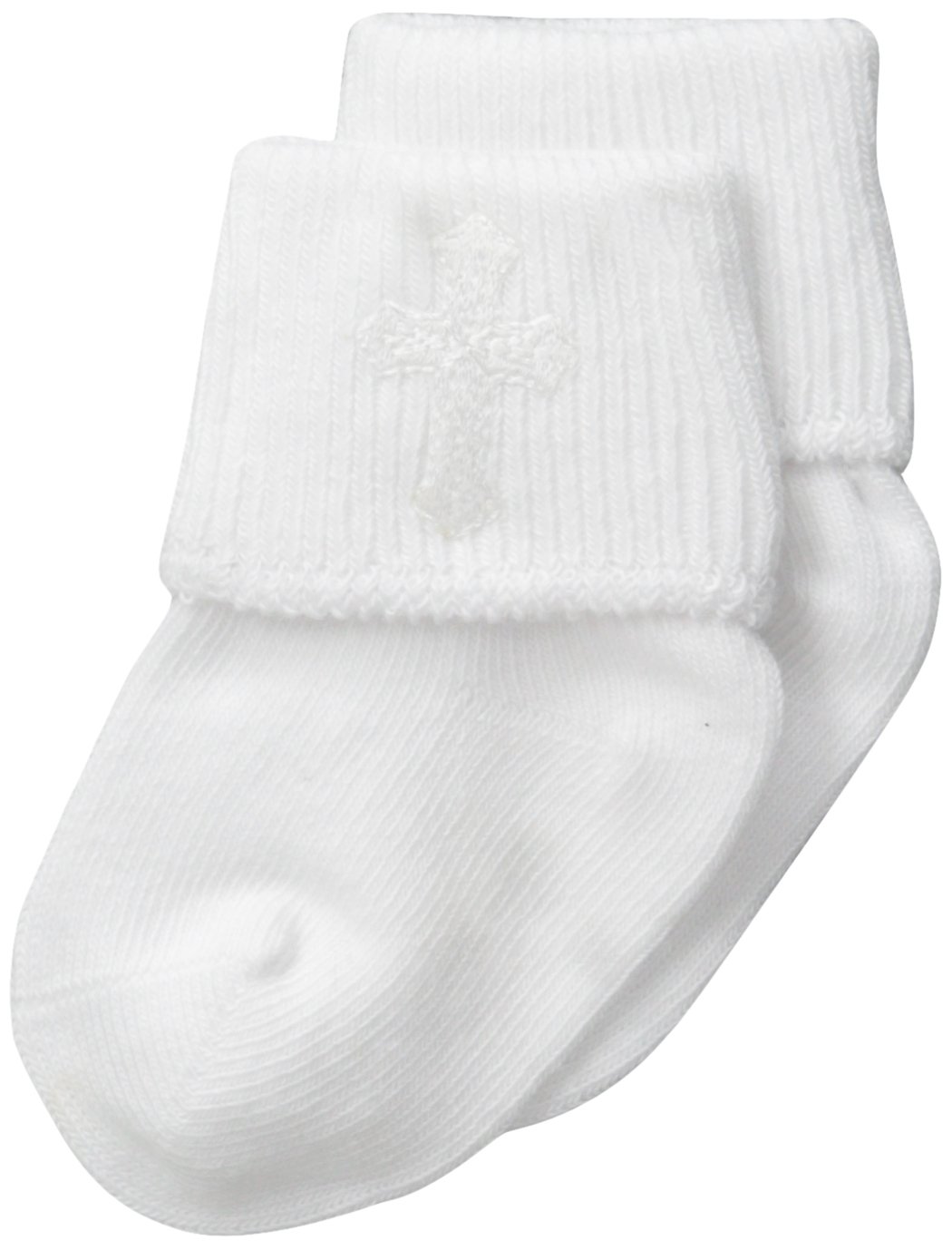 Unisex-Baby Newborn Christening Turn Cuff Socks 3 Pair Pack
