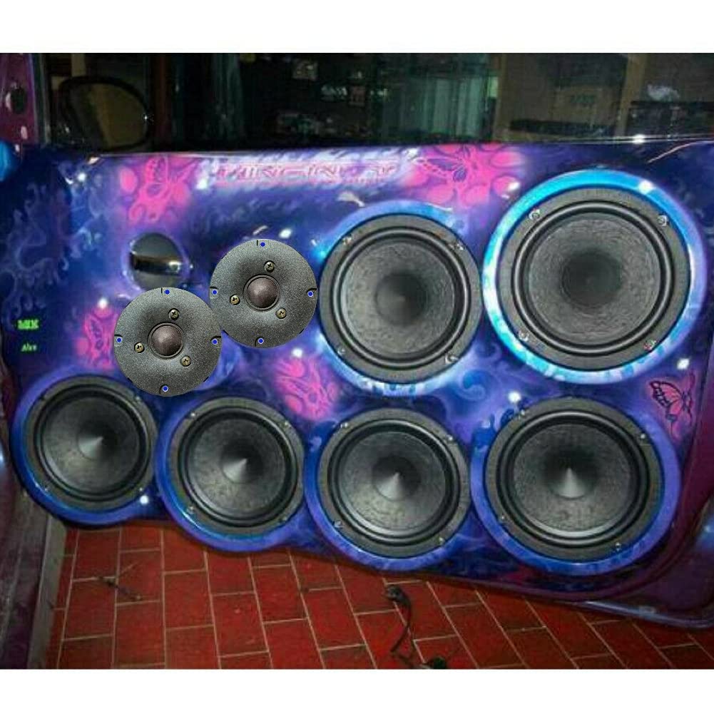 Ciare 1 CT262 CT 262 dome tweeter driver a cupola nero da 4" 10,00 cm 100 mm di diametro 100 watt rms 200 watt max impedenza 4 ohm 90 db spl auto, 1 pezzo
