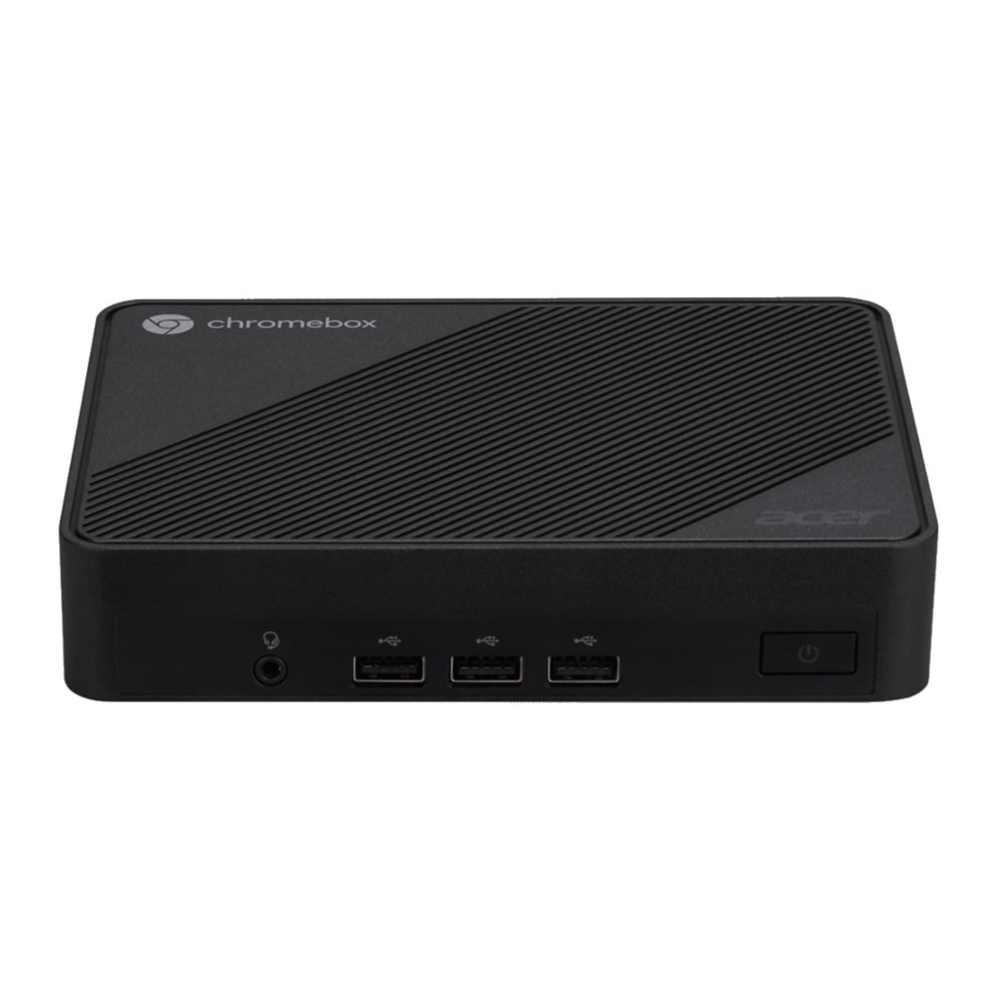 Acer Chromebox Mini CXM2 - Mini-​PC - 1 x N-​series N150 / 800 MHz - RAM 8 GB - Flash - eMMC 64 GB - Intel Graphics - Wi-​Fi 6E, Bluetooth, 1GbE - WLAN: 802.11a/​b/​g/​n/​ac/​ax (Wi-​Fi 6E)