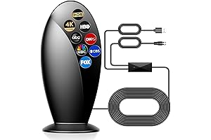 Powerful 650+ Miles TV Antenna for Indoor Use