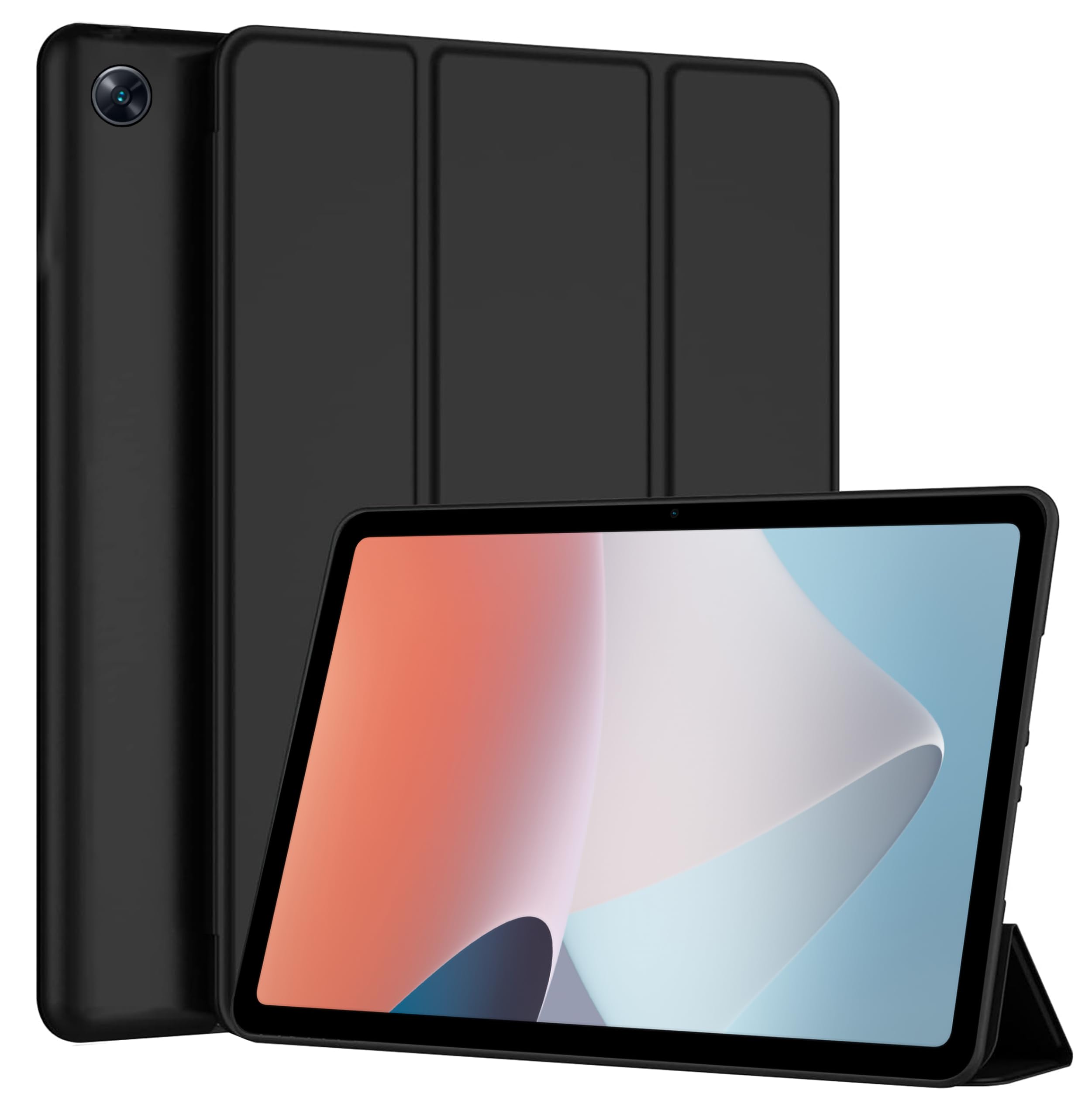 TGK Trifold Back Flip Stand Case Cover for Oppo Pad Air 10.36 inch Black (B0CML3XKD3) Amazon Price History, Amazon Price Tracker