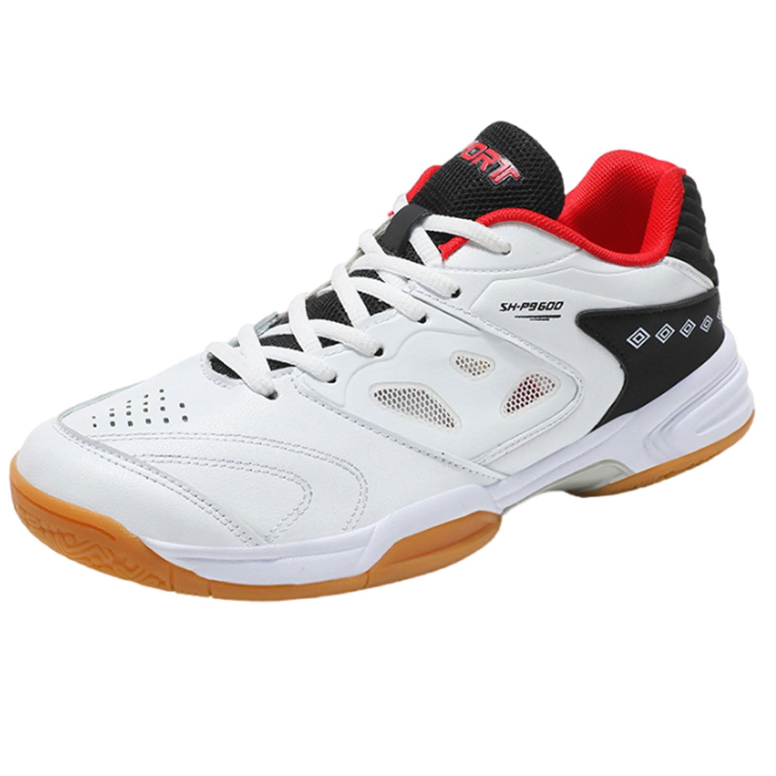 Zapatillas de bádminton para Hombre,Zapatillas de bádminton Hombre Interiores,Antideslizante,Cómodo,Transpirable,para Baloncesto,Tenis,Squash,Correr,Caminar y Entrenamiento físico