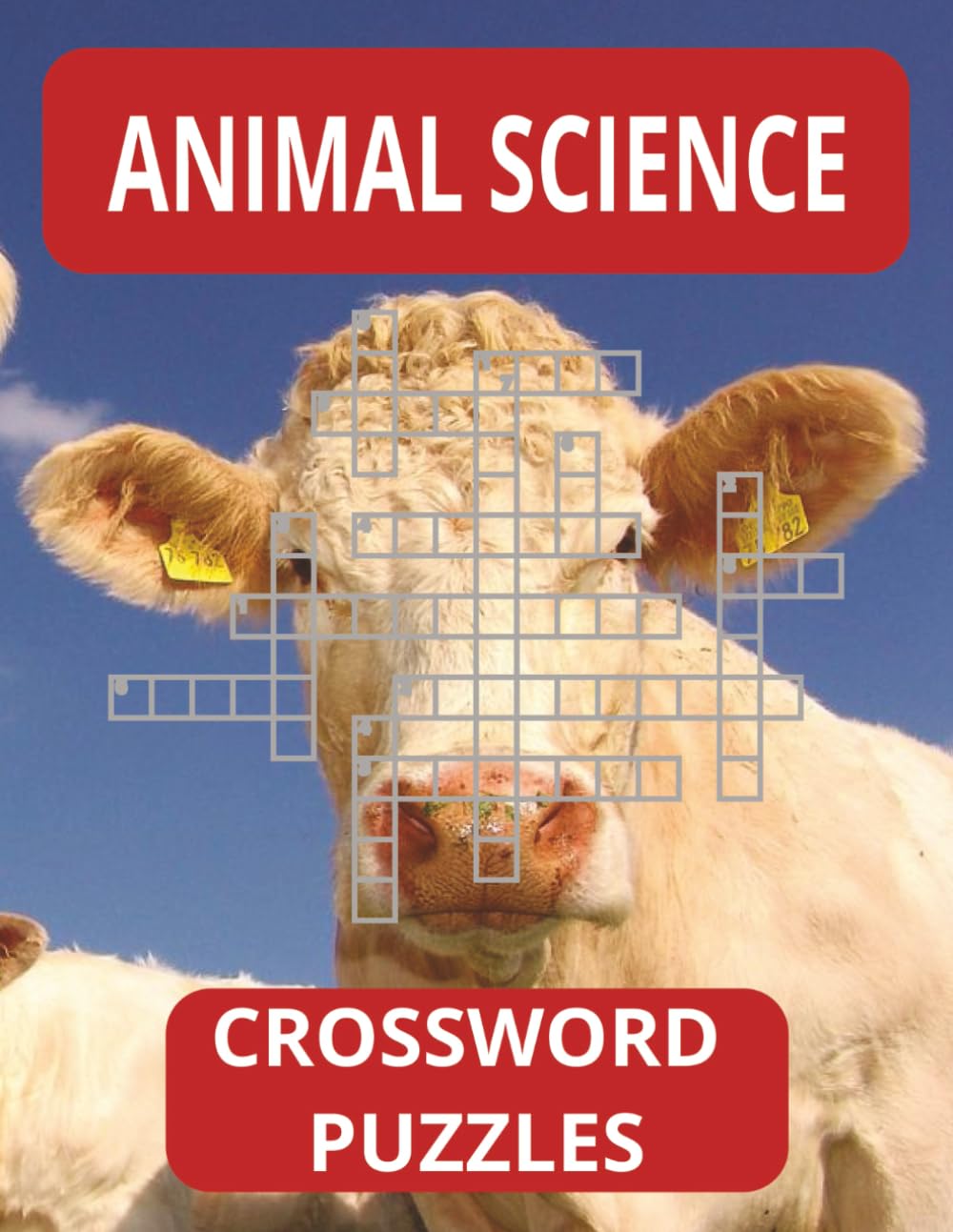 Animal Science Crossword Puzzle Book: Great FFA CTE Agricultural Teacher Resource For Assignments, Classwork and/or Sub Folders, 8.5x11, 68 puzzles, 136 pages with solutions