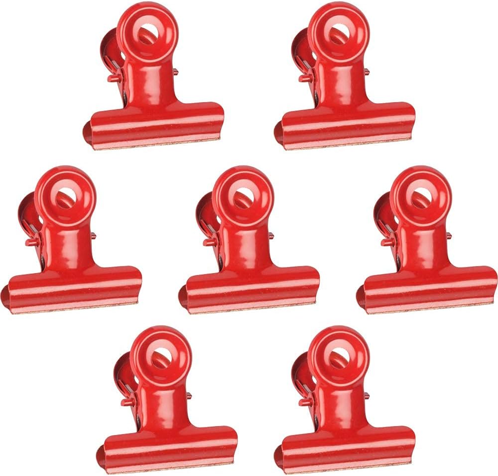 JAM PAPER Metal Bulldog Clips Combo Pack - Small - 22mm - Assorted - 100/Pack