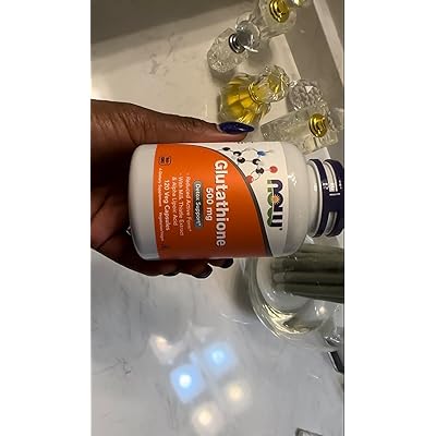 now foods glutathione 500 mg 120 veg capsules Now Foods Glutathione Dietary Supplement, 500mg, 60 Capsules