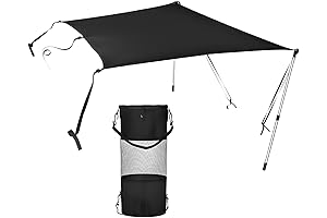 VEVOR Boat T Top Shade Extension Kit 6' x 7'