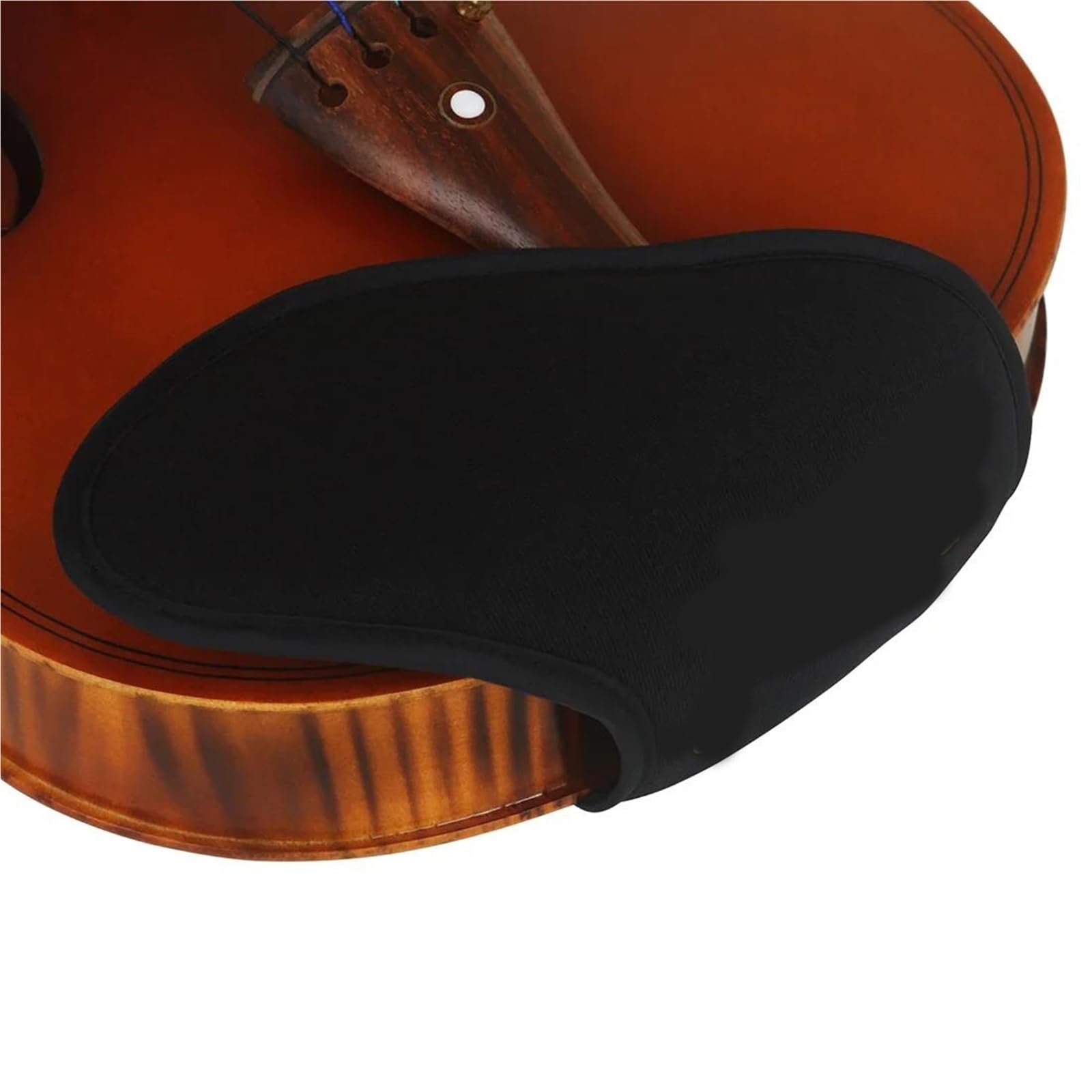 Accesorios Profesionales Violin Apoyahombros Para Violín Accesorio Para Instrumento Negro(1/16)