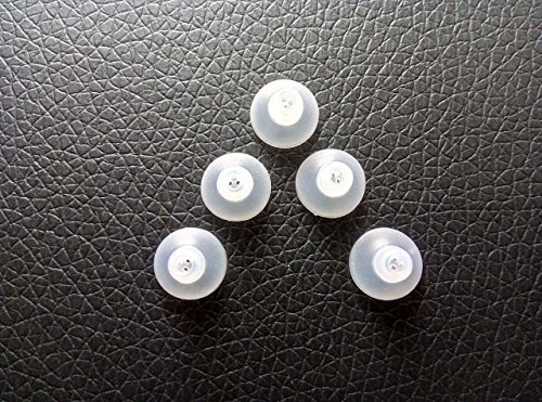 Jungle Care Hearing Aid Ear Piece Closed Domes 9mm 5-Pack Comfortable PSAP (Personal Sound Amplifiers Product) Kit Ear Tips Invisible, Perfect for Open Air (Open fit), Except for RIC