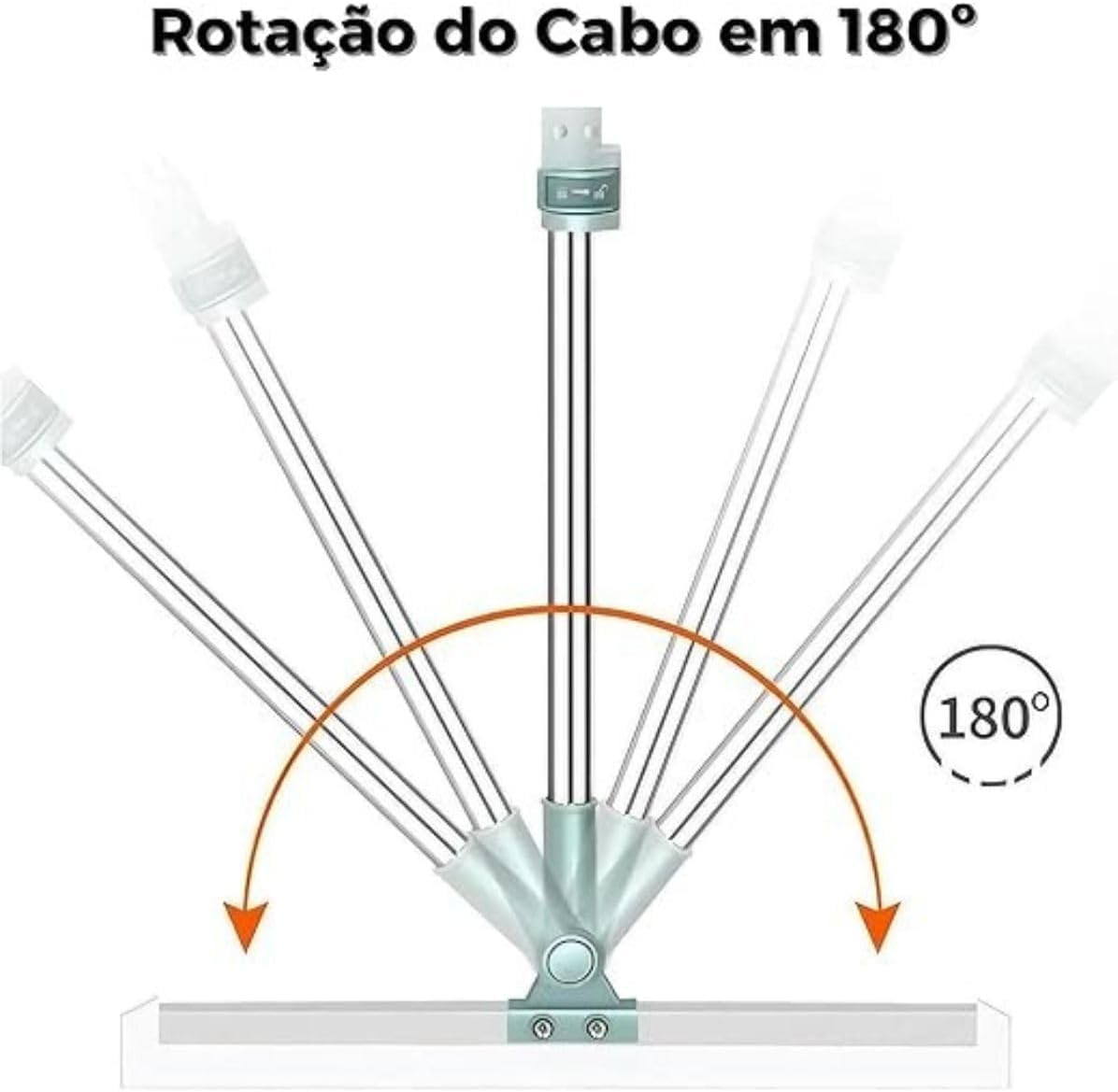 Rodo Vassoura Mágica 2 em 1 com Raspador de Silicone 50cm Ideal para Limpeza de Vidros Pisos e Superfícies Uso Doméstico e Comercial Rodo Vassoura Mágica 2 em 1 com Raspador de Silicone 50cm Ideal para Limpeza de Vidros Pisos e Superfícies Uso Doméstico e Comercial