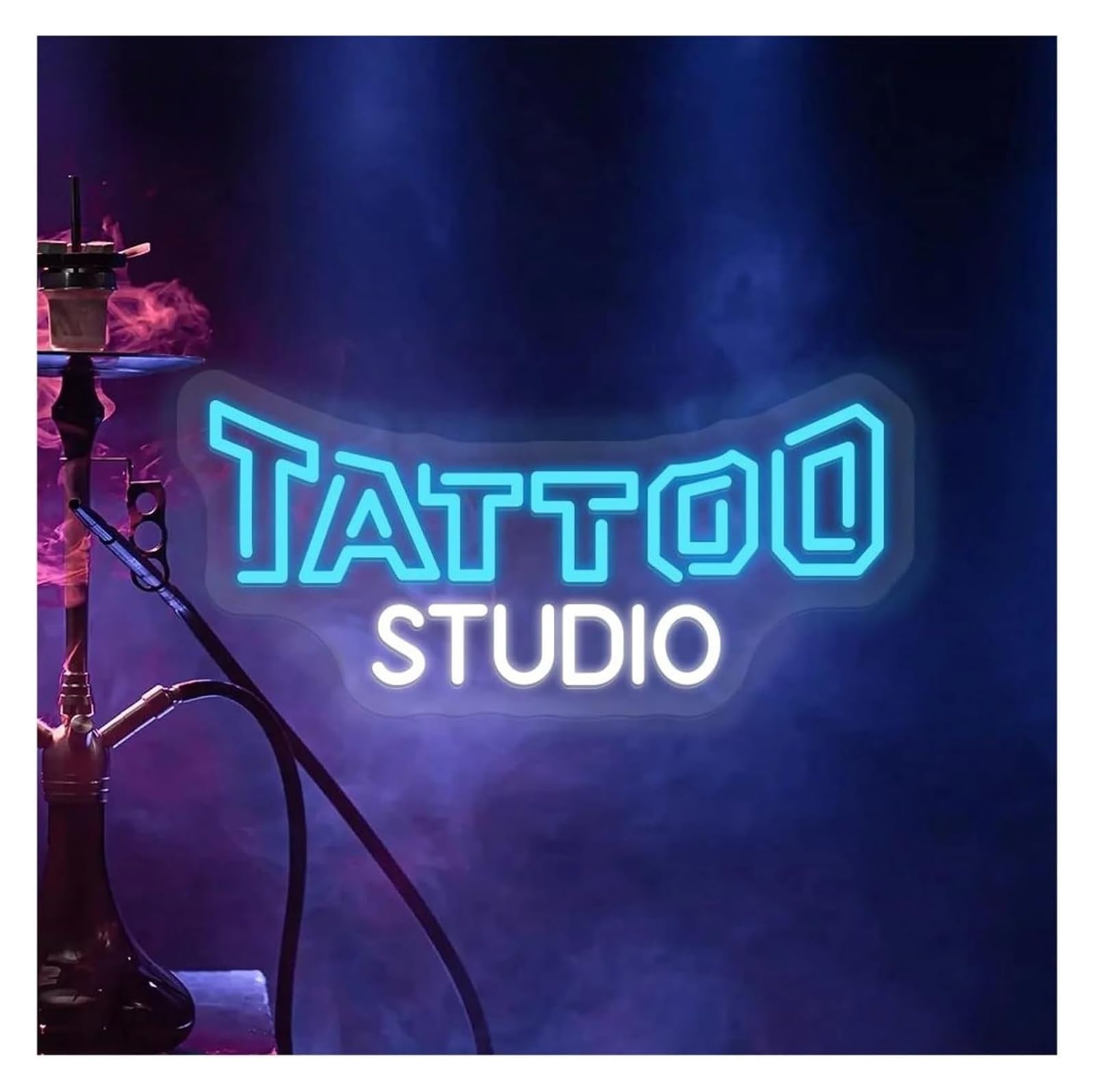 Lampe néon pour studio de tatouage : transformez votre mur de salle