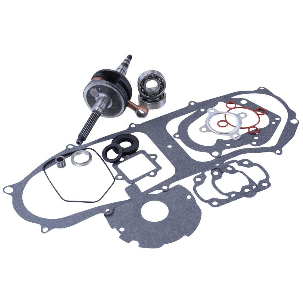 Aerox Kurbelwelle Lager Dichtsatz kompatibel mit CS 50 Jog MBK YQ50 Nitro CS50 Mach G
