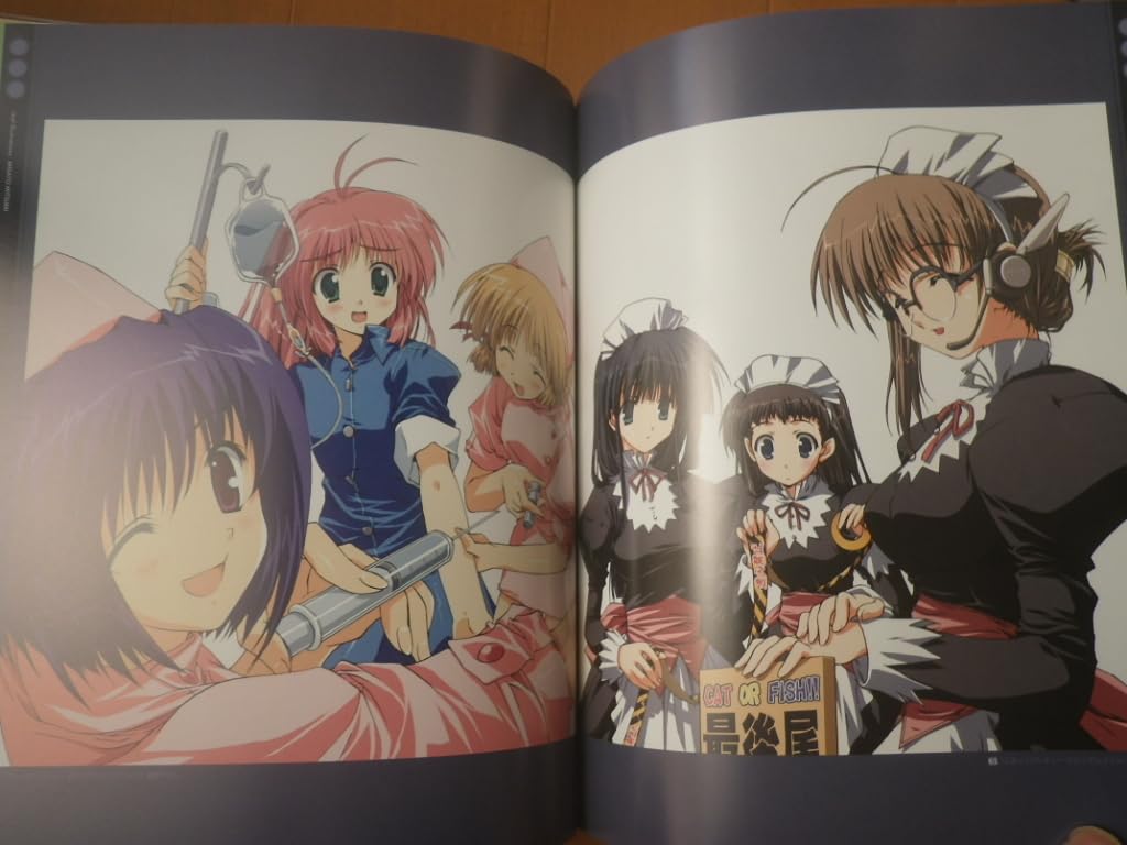 Amazon.co.jp: みつみ美里 画集 Leaf Illustrations帯付ToHeart2こみっ