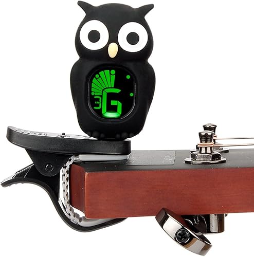 Afinador de graves de dibujos animados, negro