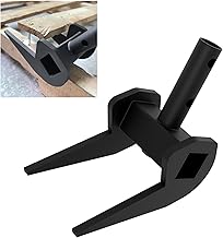 1PCS Pallet Buster Tool Pallet Breaker,Pallet Disassembly Tool,Heavy Duty Deck Board Puller Efficient Pallet Removal Tool for Removing Wooden Pallet Boards,Black