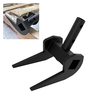 1PCS Pallet Buster Tool Pallet Breaker,Pallet Disassembly Tool,Heavy Duty Deck Board Puller Efficient Pallet Removal Tool for Removing Wooden Pallet Boards,Black