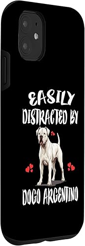 Miniatura 9 de iPhone 13 Easily Distracted By Dogo Argentino Dog Case