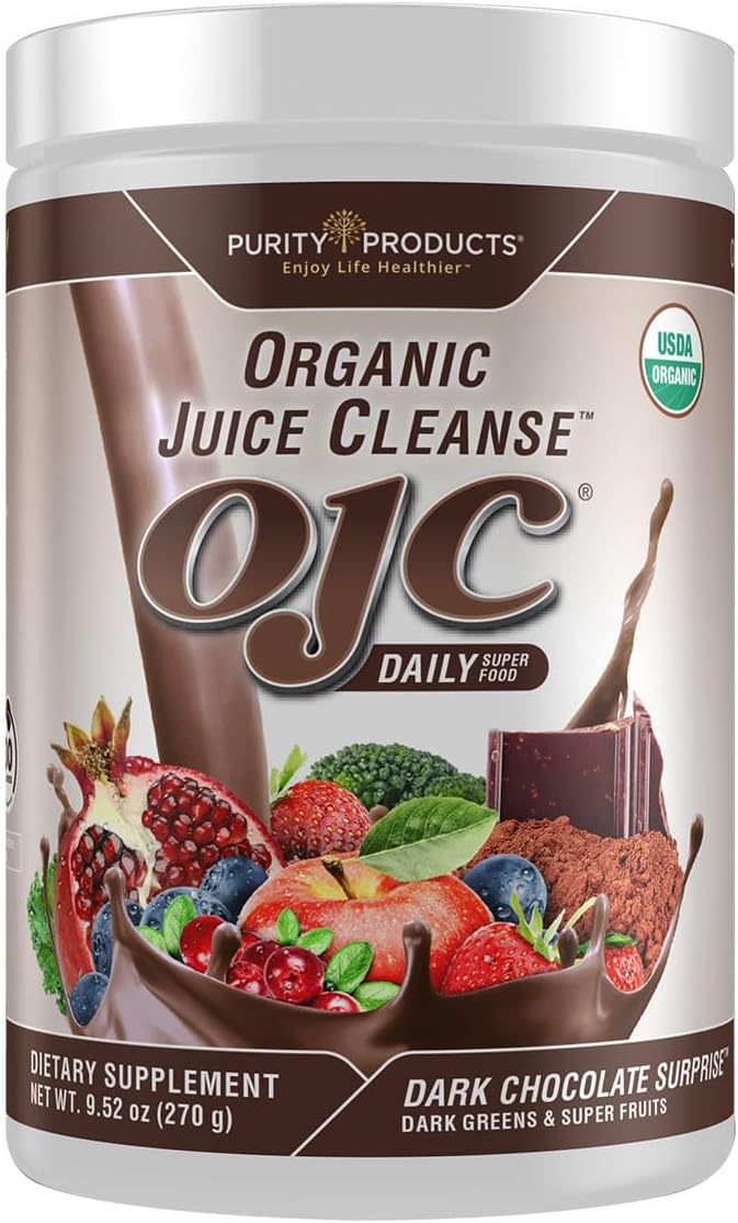Purity ProductsCertified Organic Juice Cleanse (OJC) - Dark Chocolate Surprise, 9.52 oz (270g)