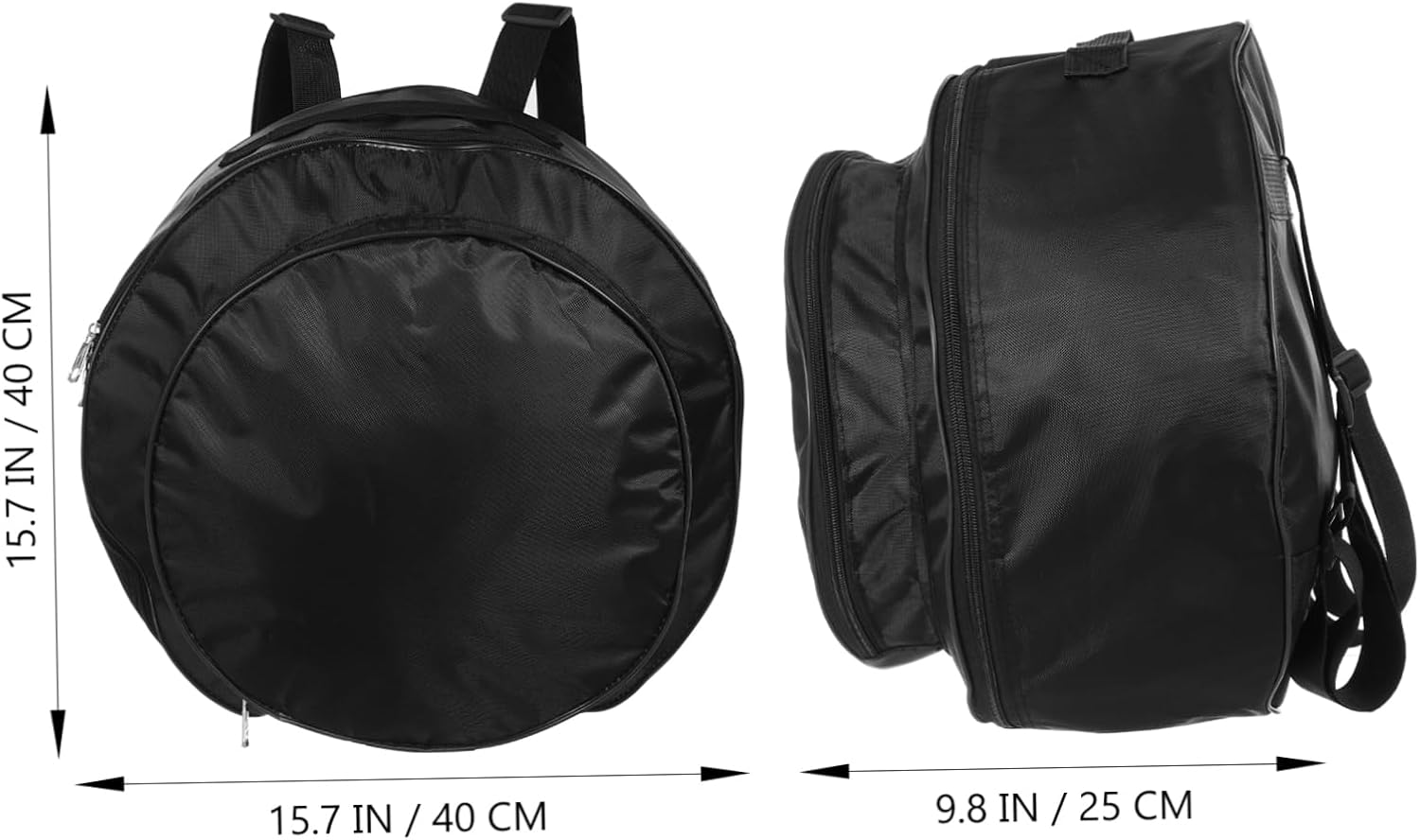 Snare Drum Backpack Storage Pockets Durable Oxford Fabric Bag Portable Tote for Drum Accessories