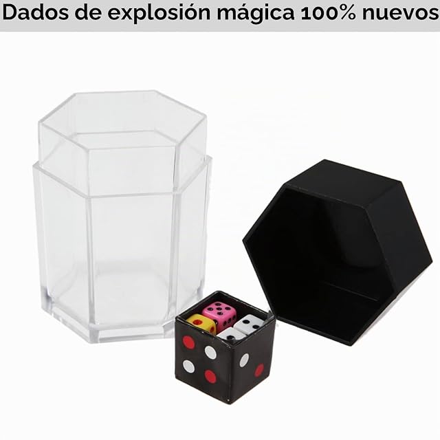 Foto 4 de 8 de Yetaha 2 piezas de dados, bomba, trucos mágicos, explosión, dados de explosión