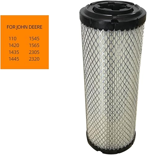 Miniatura 7 de Paquete de 4 filtros de aire exterior FV M131802 y filtro interior M131803 para John Deere 110 1420 1435 1445 1545 1565 2305 2320 (J01.078-4)