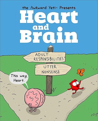 Heart And Brain: An Awkward Yeti Collection (Turtleback School &amp; Library Binding Edition)