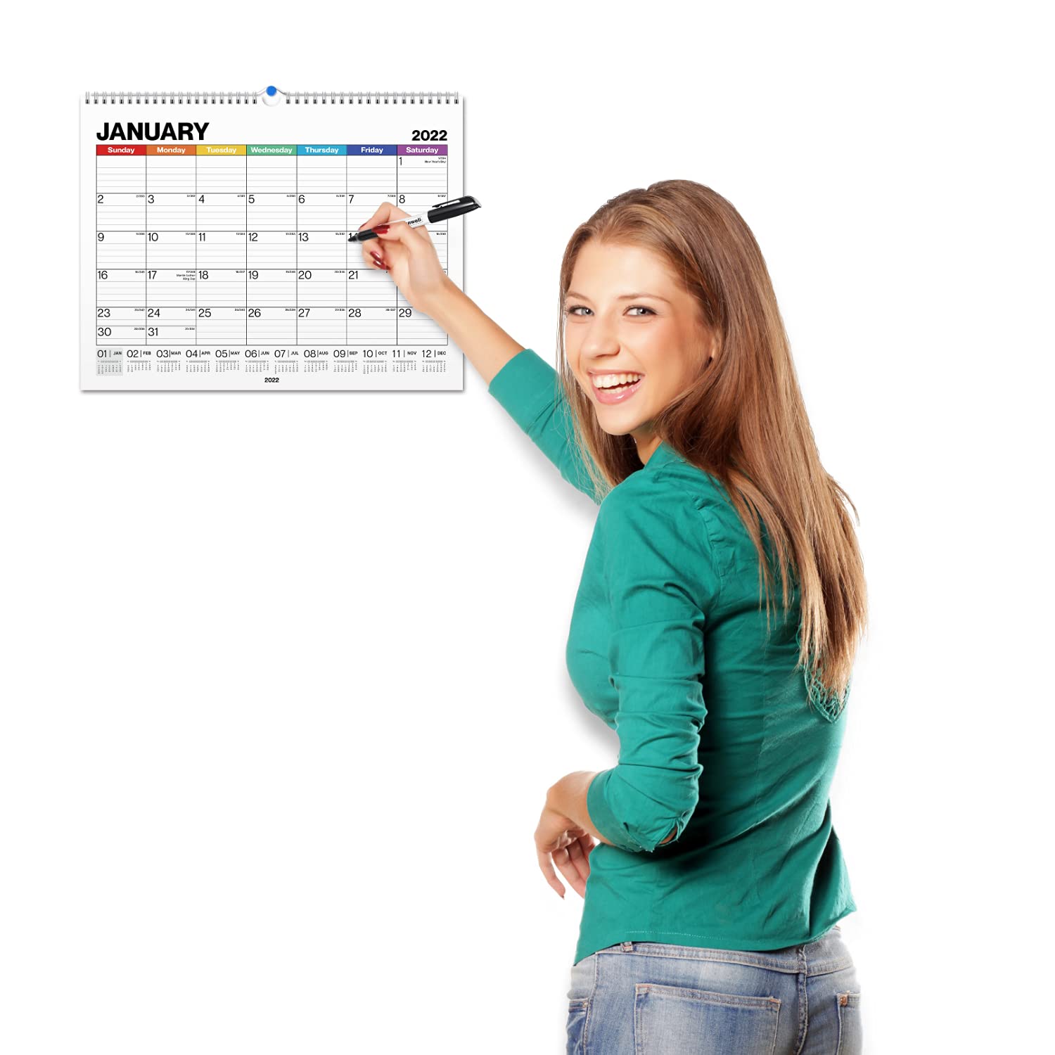dunwell-12x15-wall-calendar-2022-2023-colorful-use-to-june-2023