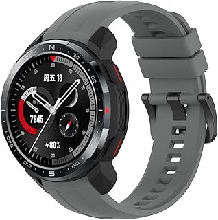 XINBOO Honor Watch GS Pro ile uyumlu kayış, Honor Watch GS Pro Smart Watch için yumuşak silikondan yedek saat kayışları