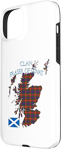 Vista 20 de Funda para iPhone 11 Pro Max Fraser of Lovat Scottish Clan Tartan Scotland