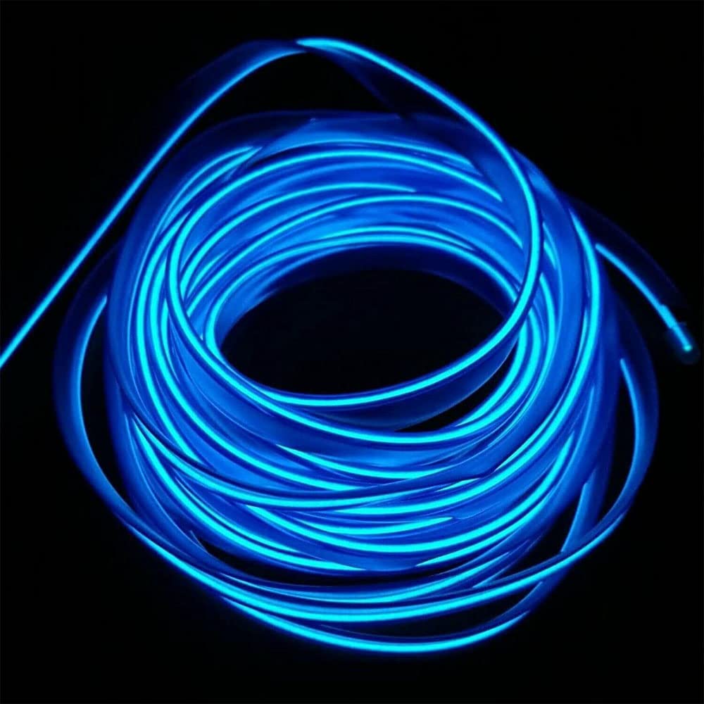 Hypeshops 9.8FT Auto Car Interior Atmosphere Wire Strip Light LED Decor Lamp Accessories