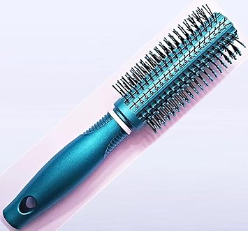 Round hair rolling brush for men and women