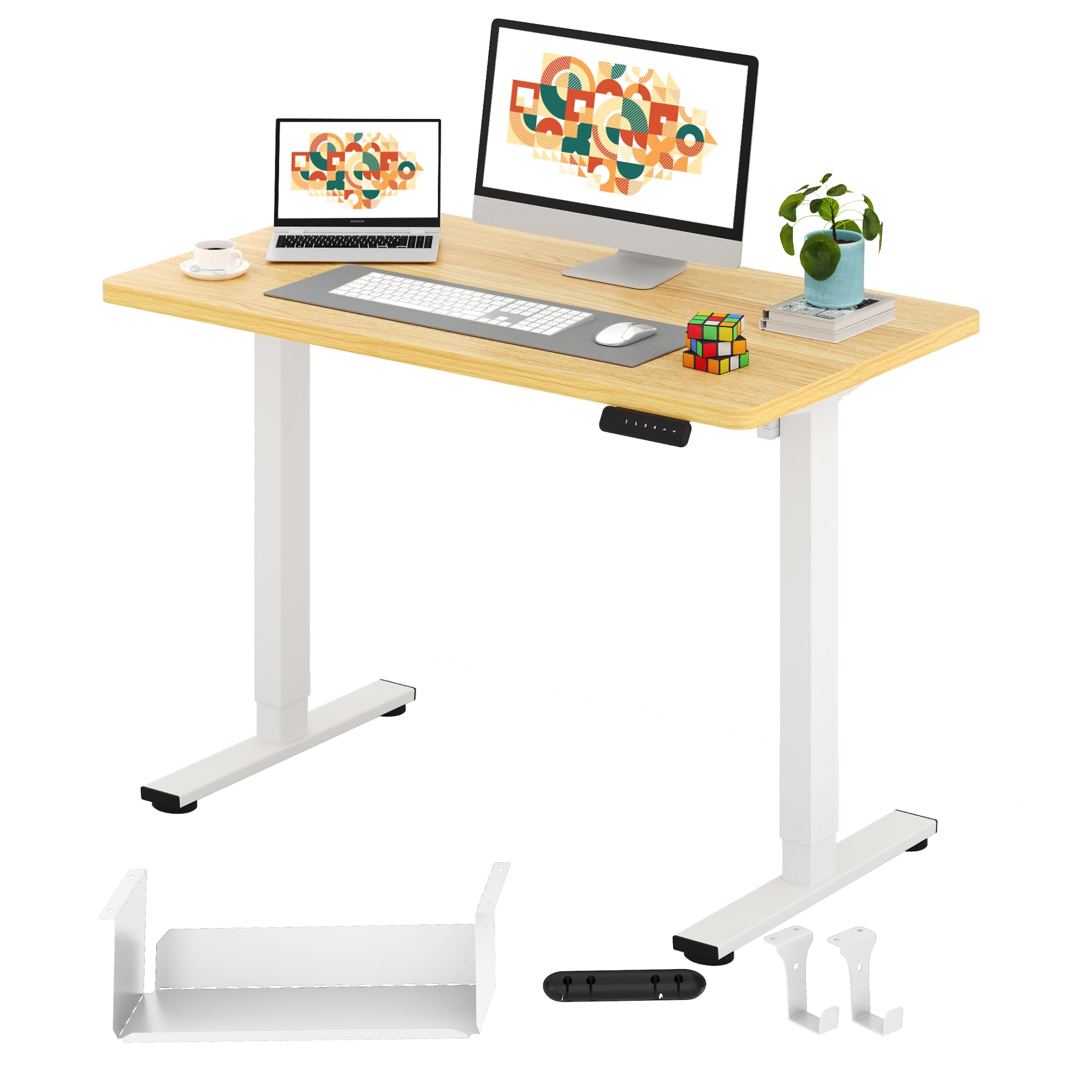 SANODESK Höhenverstellbarer Schreibtisch