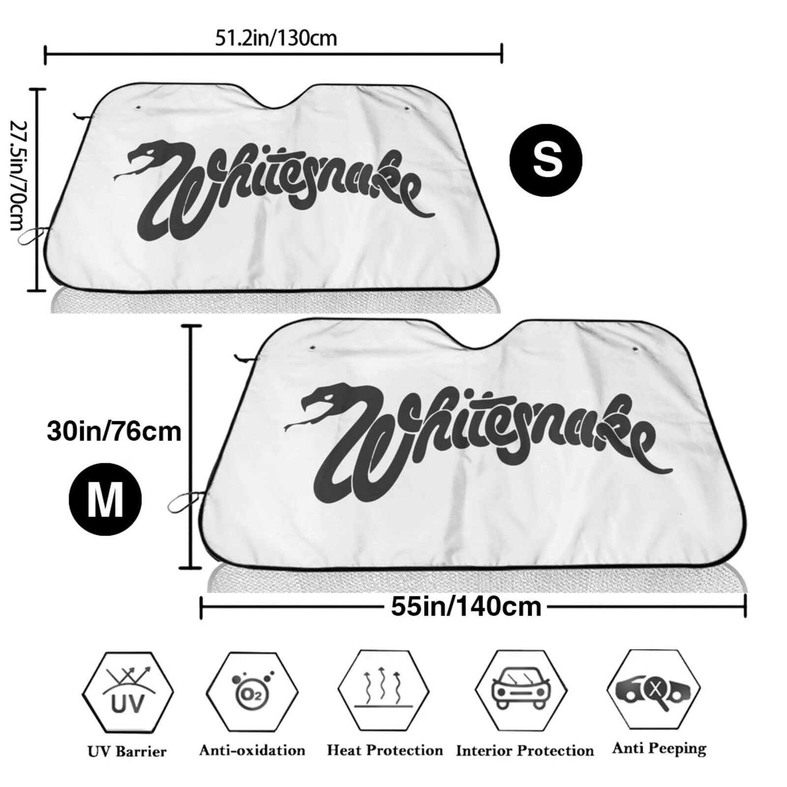 Amazon.co.jp: Whitesnake Logo ホワイトスネイクのロゴ