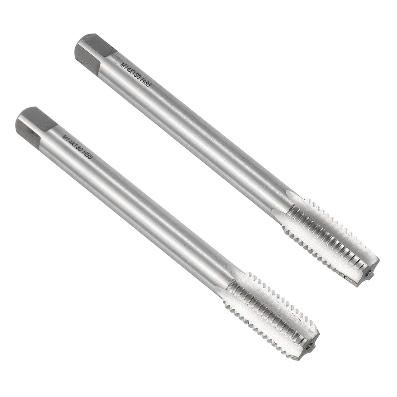 Kit d'outils de taraudage M14 x 2 H2 uxcell en acier rapide HSS pour usinage métallique de haute précision